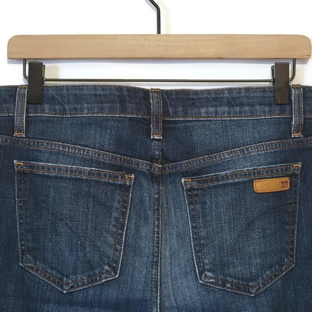 JOE'S Jeans Visionaire Flare Denim Jean Stephanie Dark Wash Mid Rise Stretch 28 - Picture 7 of 13